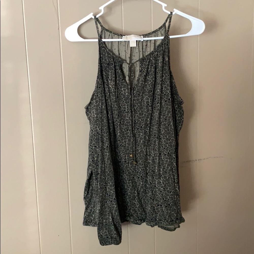 Michael Kors cold shoulder top